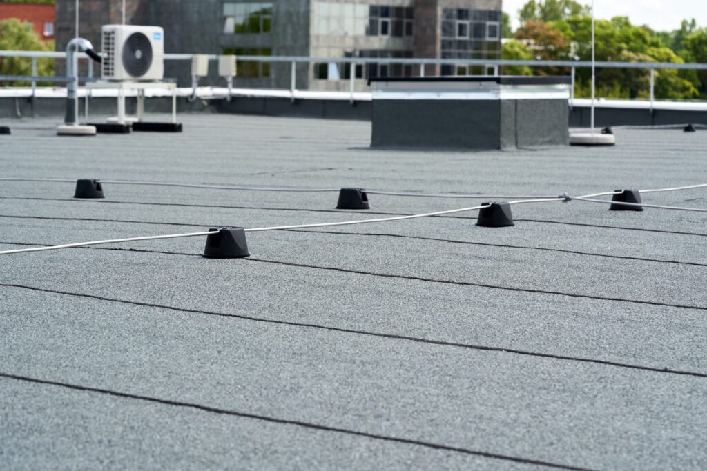 flat commercial roofing